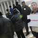 An activist holds a pro-voting-rights placard outside the Supreme Court on Feb. 27, 2013, in Washington, D.C., as the court prepares to hear Shelby v. Holder.
MANDEL NGAN/AFP/Getty Images
